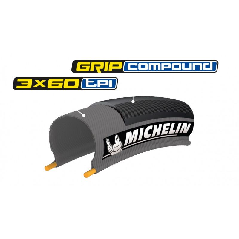 Pneu Michelin LITHION 2 700x23 - Noir -1