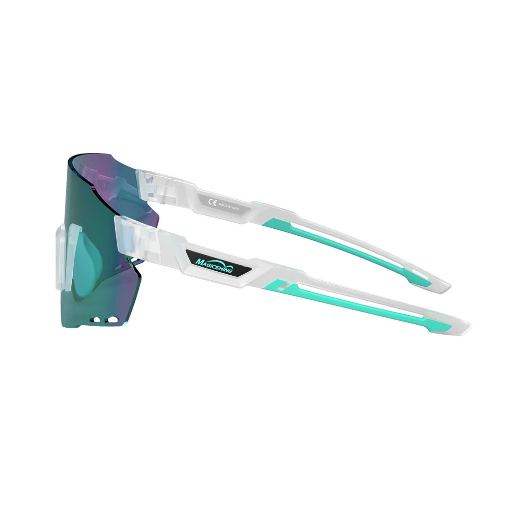 Lunettes MAGICSHINE WindBreaker Gris + écran Or