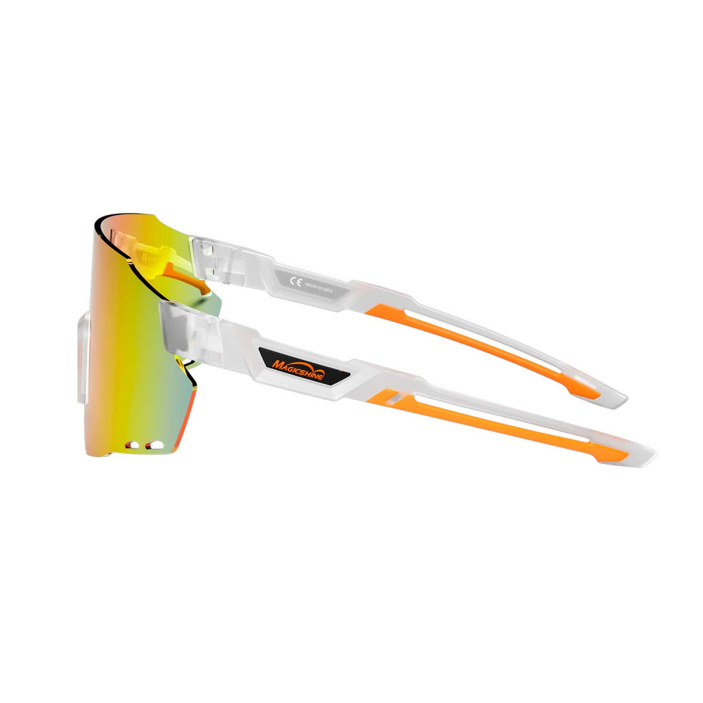 Lunettes MAGICSHINE WindBreaker Gris + écran Or