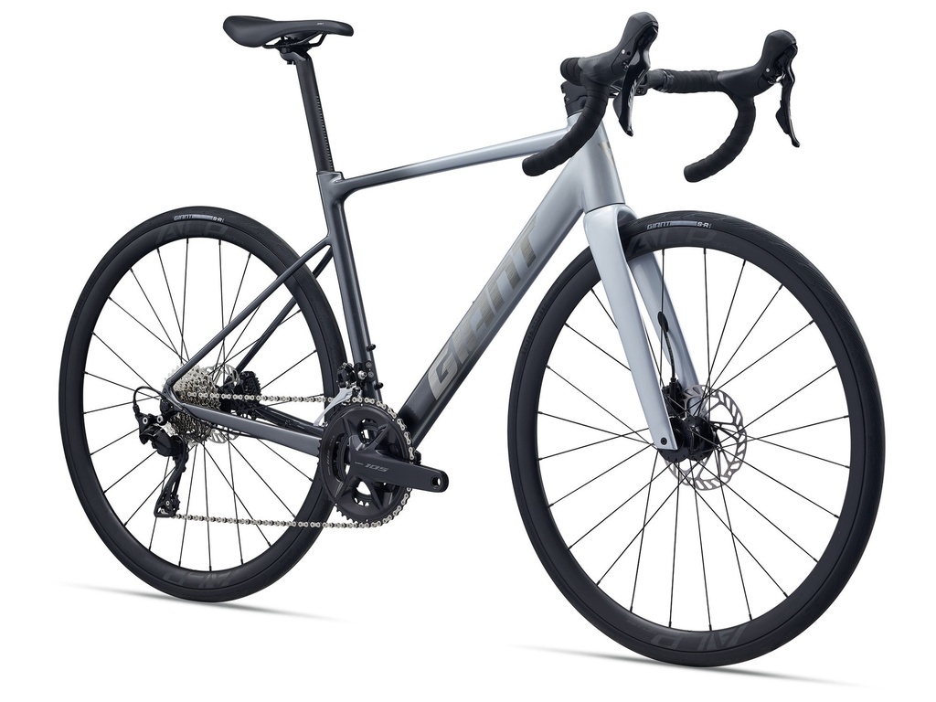 Vélo route GIANT Contend SL 0 Silver/Charcoal