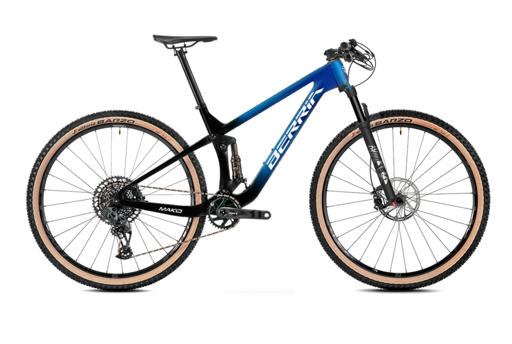 VTT BERRIA MAKO SPORT SRAM NX Carbone Bleu 29"