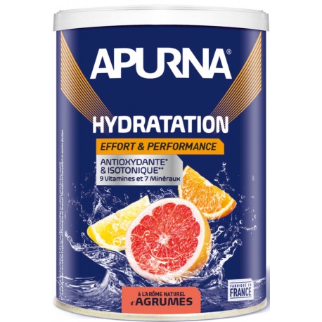 Boisson APURNA Hydratation Agrumes Pot de 500g