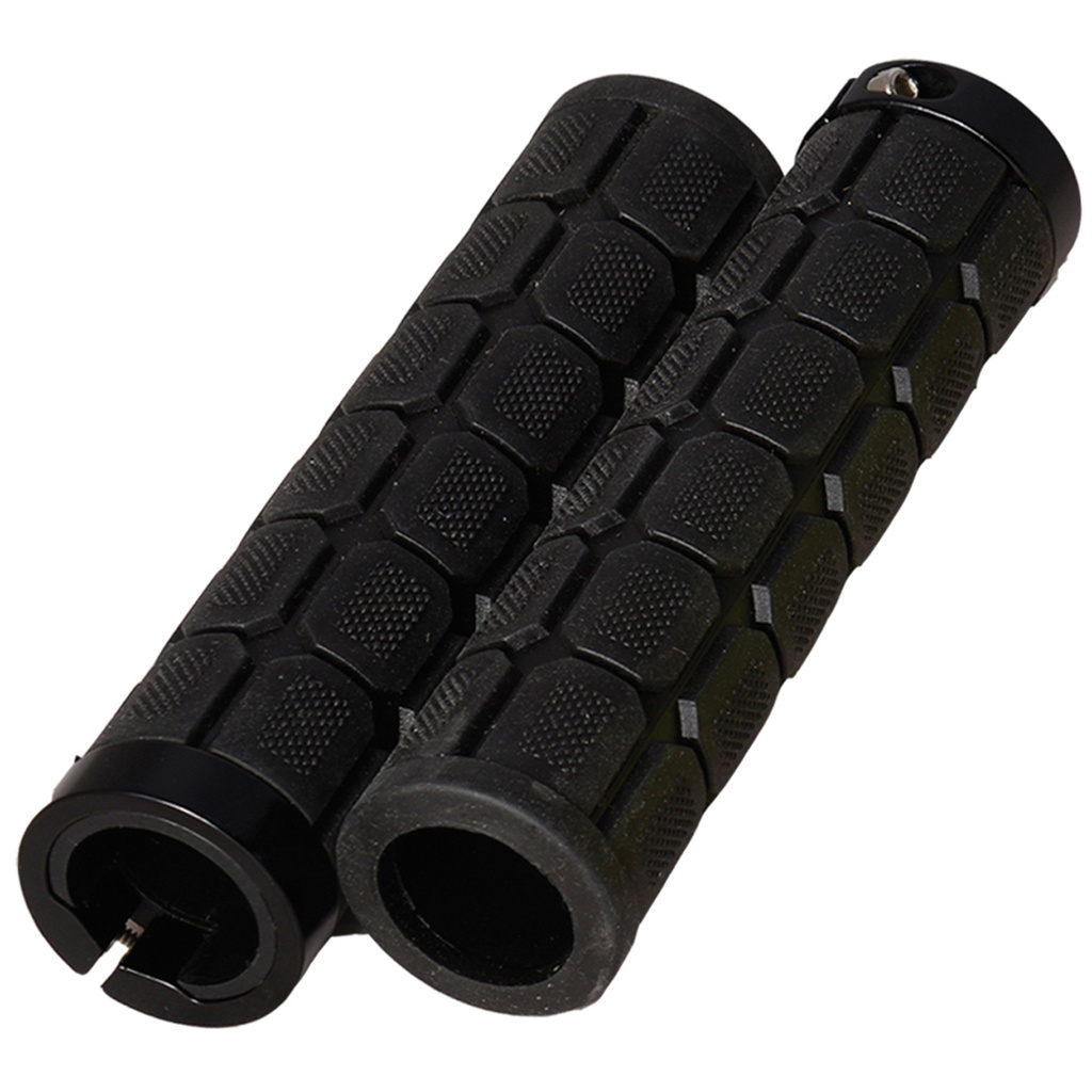 Grips OXC Lock On Epais Noir Caoutchouc