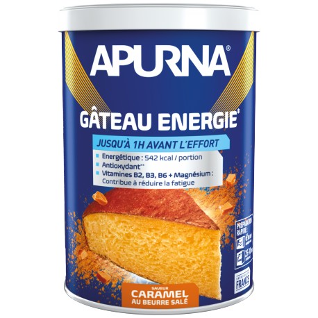 Gâteau Energie APURNA Caramel Beurre Salé Pot 400Gr