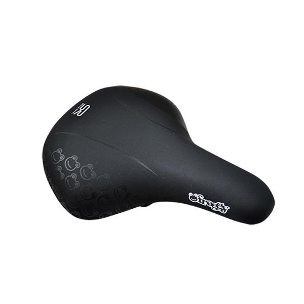 Selle Enfant 12 / 14 / 16 POUCES Selle Royal FROGGY Noire sans rail