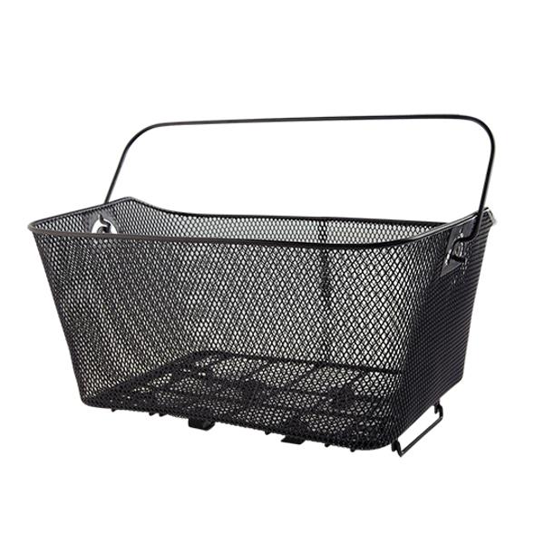 PANIER Arriere acier maille avec anses (fixation porte bagage) 400X300X200MM