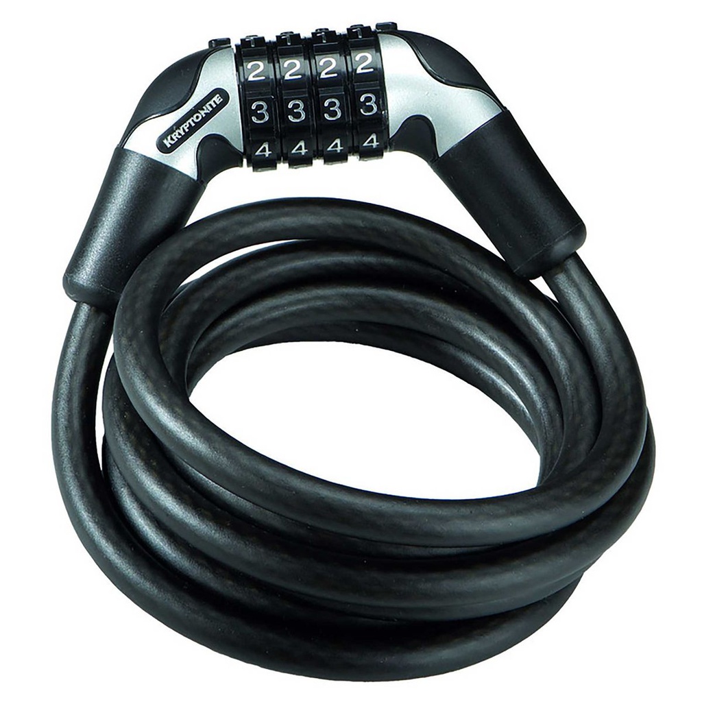 Antivol KRYPTONITE Cable Combo Kryptoflex 1018 10mmx180cm