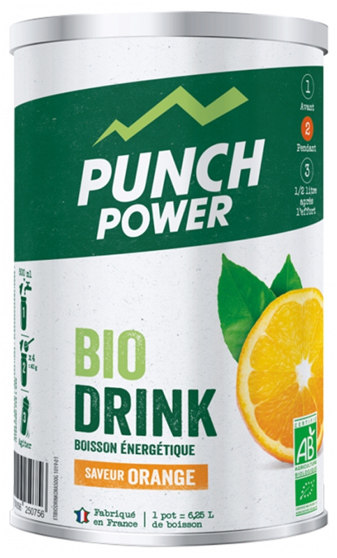 Boisson Punch Power BIO-Drink Orange 500g