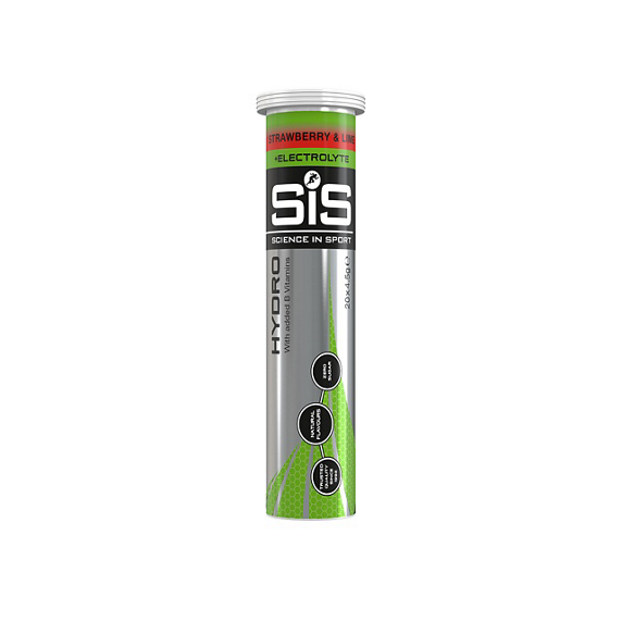 Tablettes SIS Go Hydro Fraise-Citron Electrolyte 20x4g