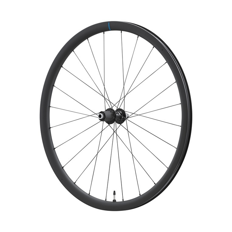 Roue Arrière SHIMANO C32 Carbone Tubeless pour frein à disque CL 11-12v