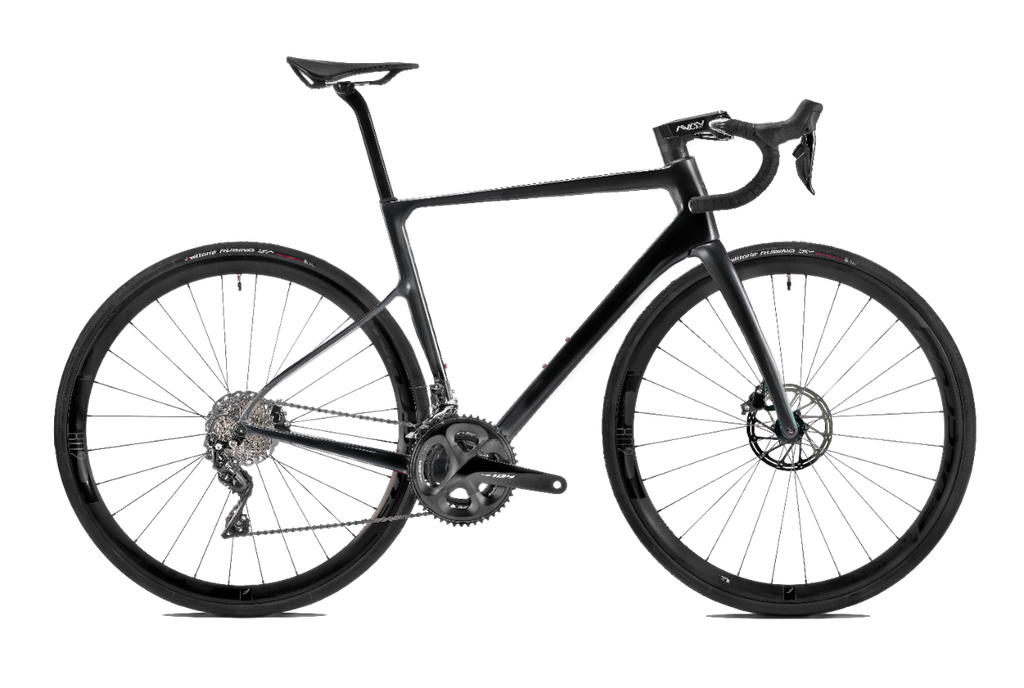 Vélo route BERRIA BELADOR 7.1 Shimano 105 DI2 12Vts Gris-Noir