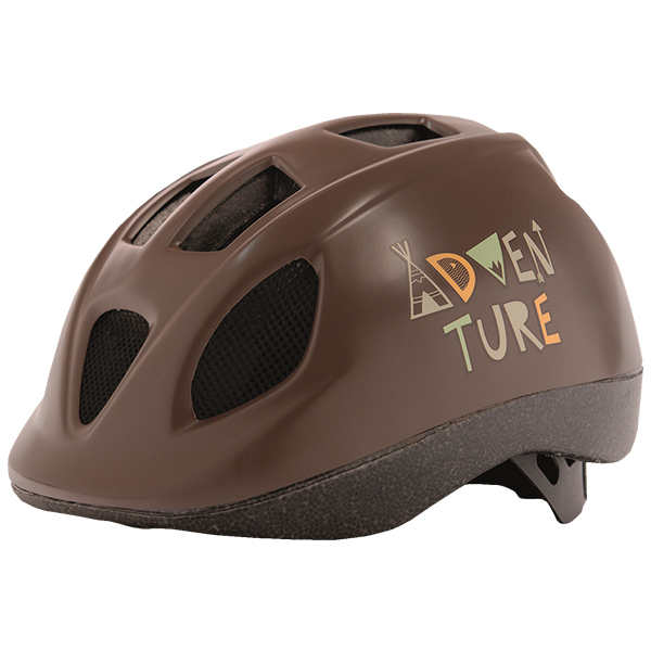 Casque Enfant POLISPORT Adventure Marron (46-53)