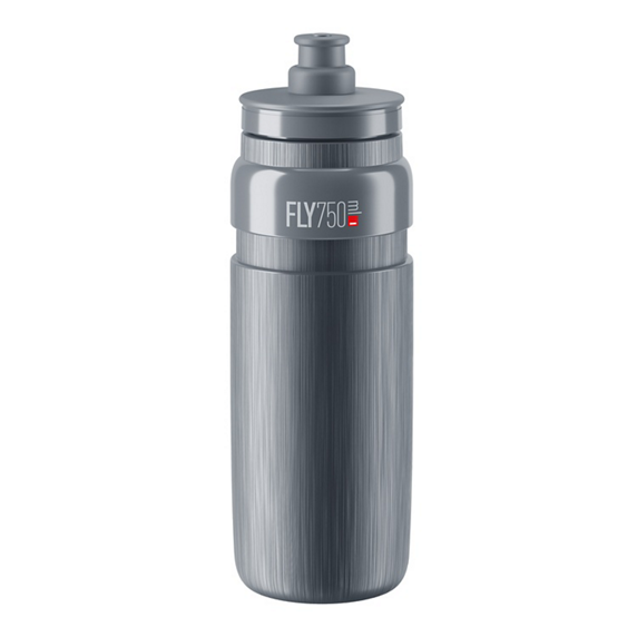 Bidon ELITE FLY TEX Gris logo Gris 750ml