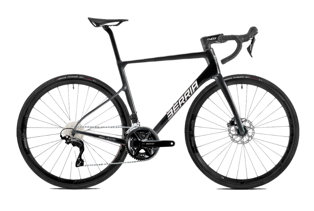 Vélo route BERRIA BELADOR 6.1 Shimano 105 12Vts Black