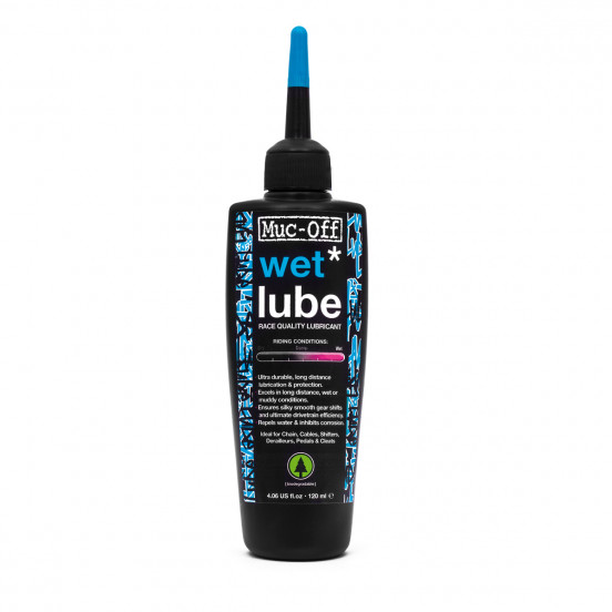 Lubrifiant Chaine MUC-OFF "Wet Lube" 120ml