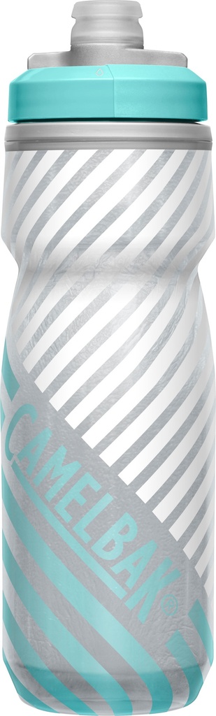 Bidon CAMELBAK PODIUM CHILL 620ML Grey - Teal Stripe