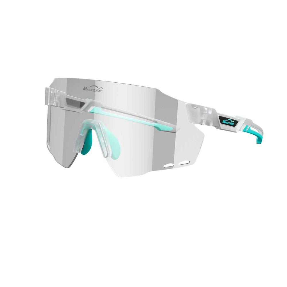 Lunettes MAGICSHINE WindBreaker Photochromic Bleu + écran gris clair