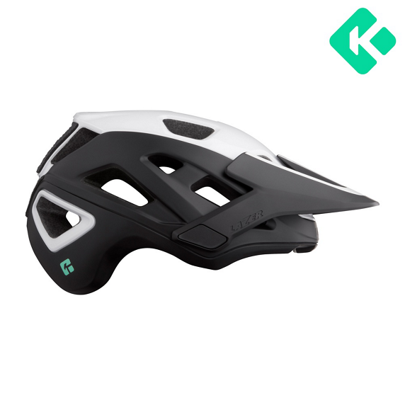 Casque LAZER JACKAL KC Blanc Mat Noir