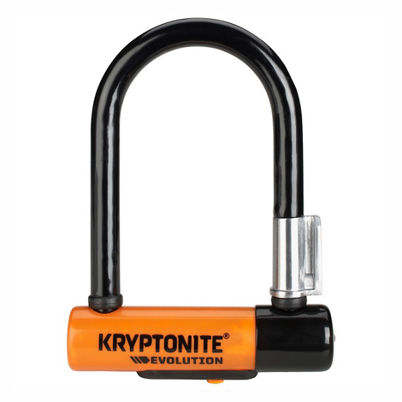 Antivol KRYPTONITE U Evolution Mini5 8.3cmx14cm Avec Support