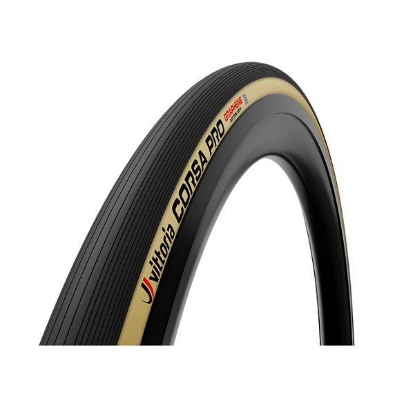 Pneu VITTORIA Corsa Pro Brun G2 700x28 Tubeless