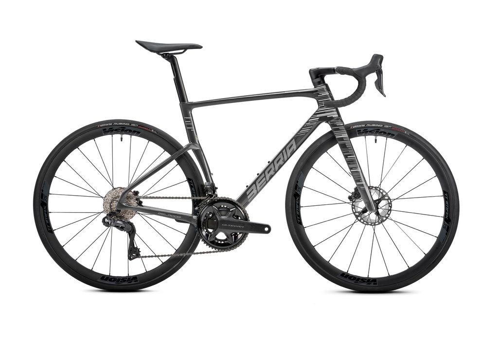 Vélo route BERRIA BELADOR Pro Shimano Ultégra DI2 12Vts Dark-Grey