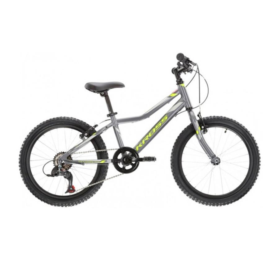 VTT KROSS 20" LEA Aluminium Gris/Celeste