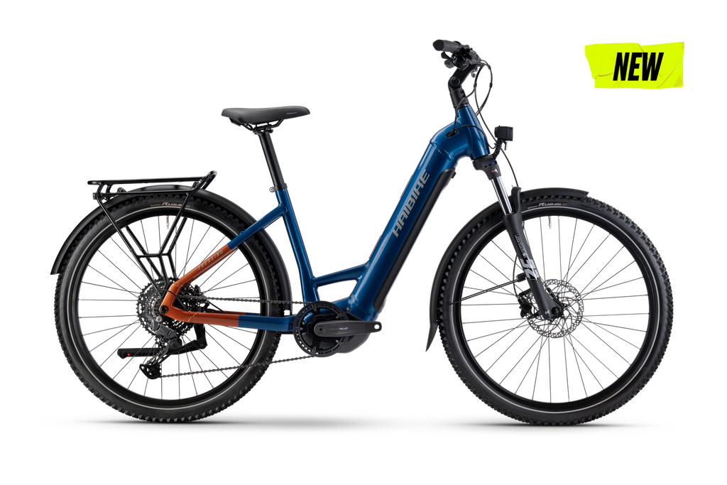 VTC HAIBIKE TREKKING 4 LOW 27.5" 720w blue/orange