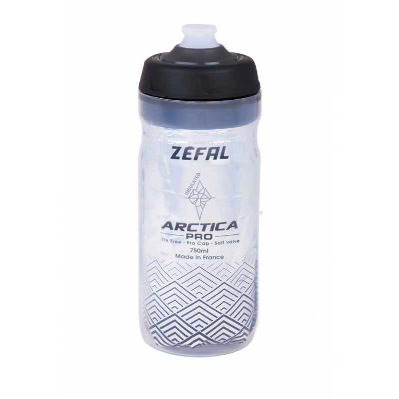Bidon ZEFAL ARCTICA PRO Argent/Noir 550ml