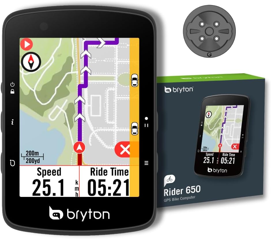 Compteur GPS BRYTON Rider 650 E (sans capteur)