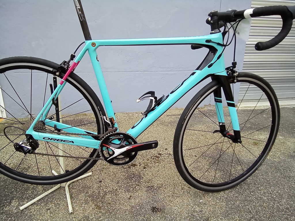 Vélo route Occasion ORBEA ORCA Taille 55 Shimano Dura/Ace 11v