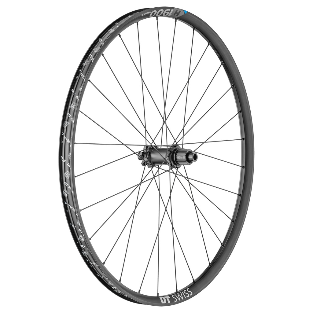 Roue Arrière DT SWISS H1900 Spline 27.5" 30mm 12X148 6Trous Shimano