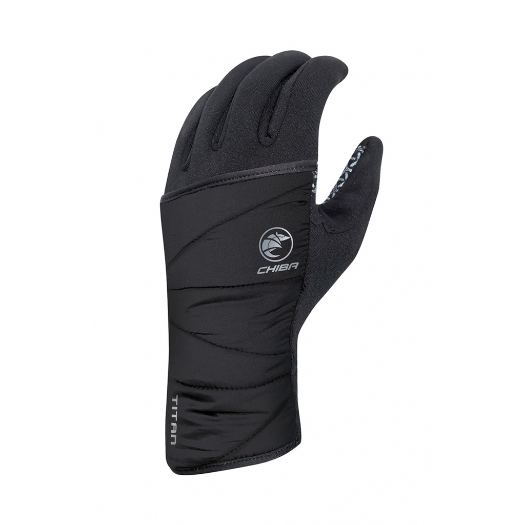 Gants CHIBA Polarfleece Titan Noir
