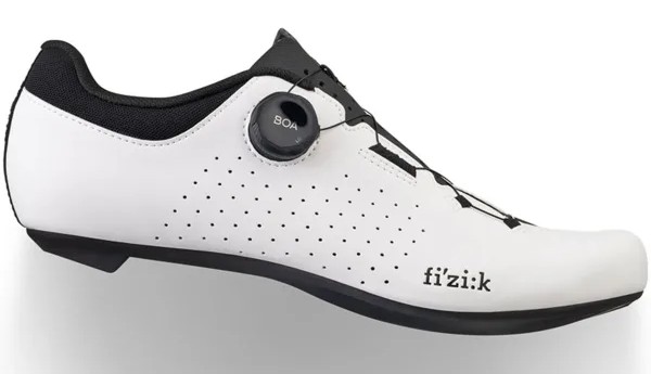 Chaussures route Fi'zi:k Vento OMNA Large - Noire/Blanche