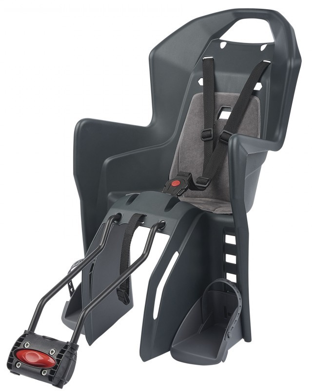 Porte-Bébé POLISPORT Koolah Gris fixation sur cadre