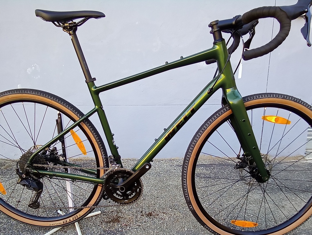 Vélo Gravel Occasion WELT 1 Shimano Cues Vert Taille M