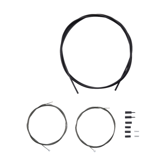Kit SHIMANO OPTISLICK Cables,Gaines et embouts pour Dérailleurs route OT-SP4