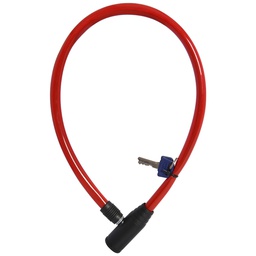 [OXFOF226] Antivol OXC Cable Hoop Rouge 4mm x 600mm