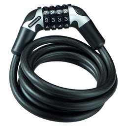 [OXFORDLK203-15495-15495] Antivol OXFORD Coil Combi Noir 10x1500mm
