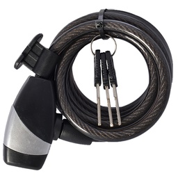 [OXFORDLK201-15496] Antivol OXFORD à Clé Coil12 Noir 12x1500mm