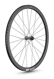 [WPRC140AIDXCA04402-15507] Roue Avant DT SWISS Carbone PRC 1400 H35 12X100 DISC