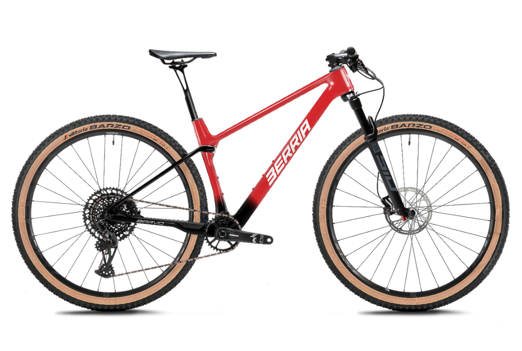VTT BERRIA BRAVO 6.1 Shimano XT Carbone Rouge 29"