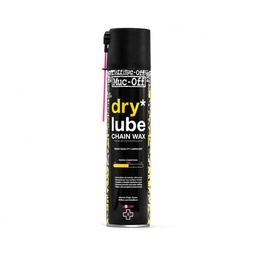 [MULUDPTFE400-16830] Lubrifiant Chaine MUC-OFF Dry Lube PTFE "Chain Wax En Spray"