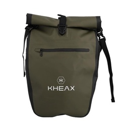 [528453-16908] Sacoche KHEAX IZOARD porte bagage Kaki étanche 60X30X17cm - 30 litres