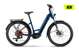 [454025] VTC HAIBIKE TREKKING 4 LOW 27.5" 720w blue/orange
